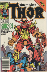 Thor #363 (1962) - 6.0 FN *1st Throg* Newsstand