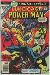 Power Man and Iron Fist Annual #1 (1972) - 3.5 VG- *Magnum Force*