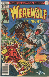 Werewolf By Night #43 (1972) - 7.0 FN/VF *Iron Man/Final Issue*