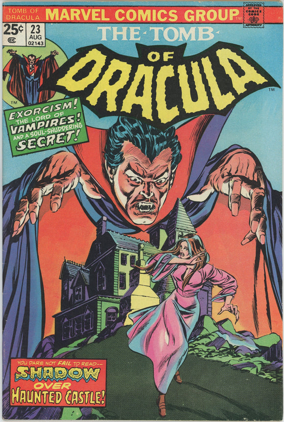 Tomb of Dracula #23 (1972) - 7.0 FN/VF *Shadows in the Night*