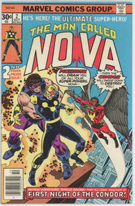 Nova #2 (1976) - 8.5 VF+ *1st Appearance Condor*