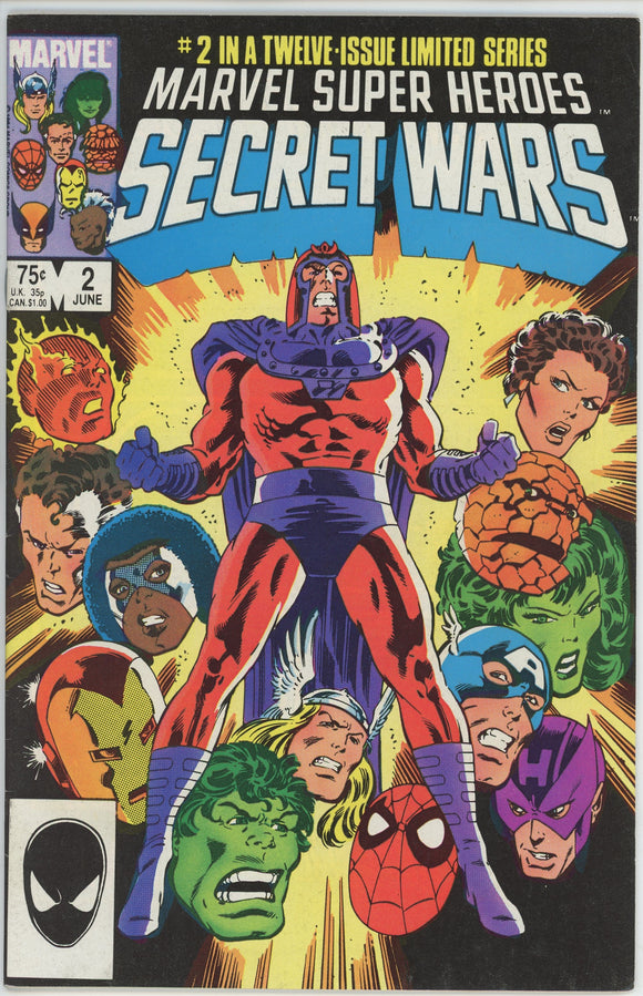 Marvel Super Heroes Secret Wars #2 (1984) - 7.0 FN/VF *Prisoners of War*