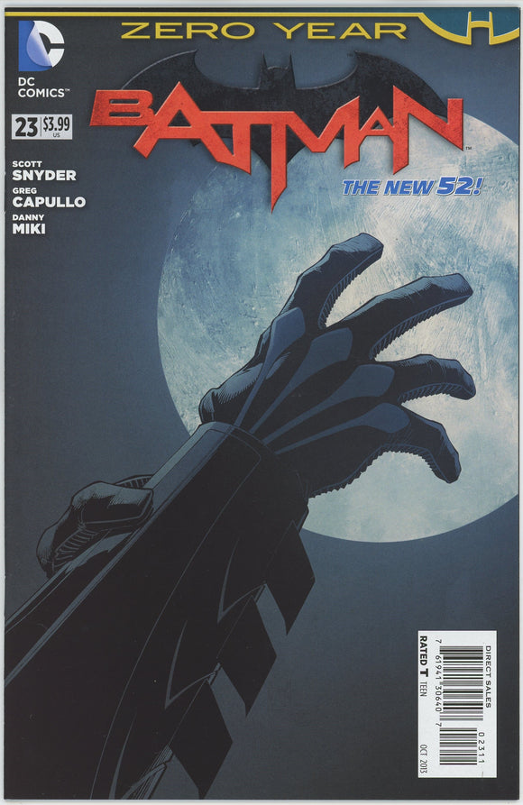 Batman #23 (2011) - 9.2 NM- *Zero Year* New 52