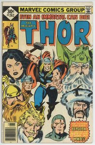 Thor #262 (1962) - 5.0 VG/FN *Even an Immortal Can Die*