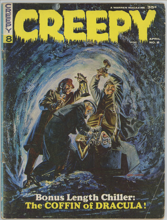 Creepy #8 (1964 Warren Magazine) - 3.0 GD/VG *The Coffin of Dracula*