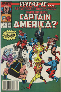 What If #3 (1989) - 6.0 FN *Captain America/Freedom Force*