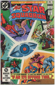 All Star Squadron #10 (1981) - 9.0 VF/NM *If An Eye Offend Thee*