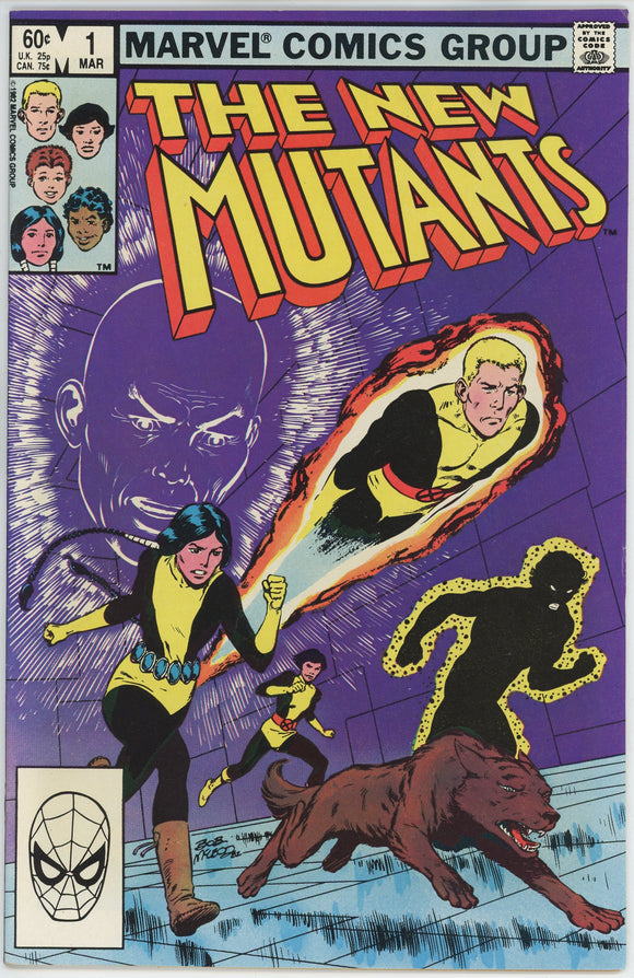 New Mutants #1 (1983) - 8.0 VF *2nd Appearance New Mutants*