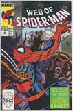Web of Spider Man #53 (1985) - 9.0 VF/NM *Wolves in the Night*