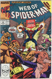 Web of Spider Man #59 (1985) - 8.0 VF *Cosmic Spider-Man*