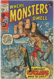 Where Monsters Dwell #1 (1970) - 2.0 GD *The Mighty Cyclops*