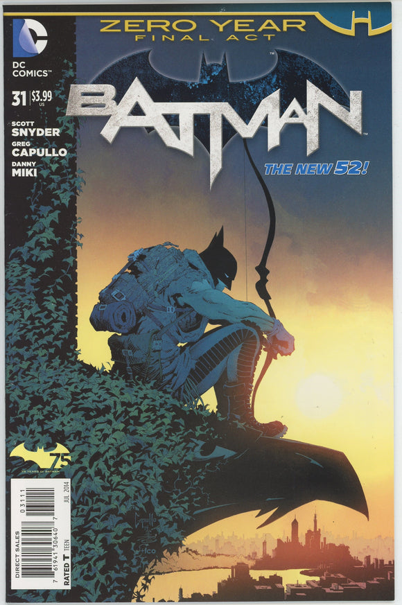 Batman #31 (2011) - 9.2 NM- *Savage City* New 52