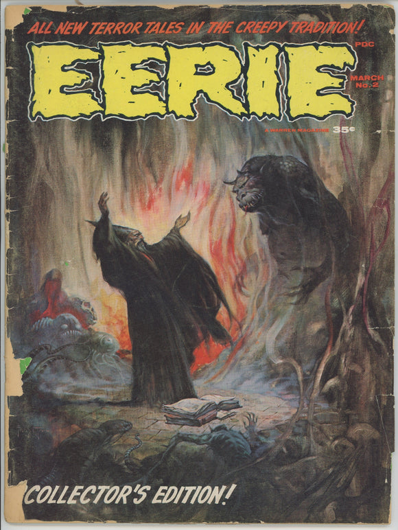 Eerie #2 (1966 Warren Magazine) - 1.5 FR/GD *1st Distributed Issue*