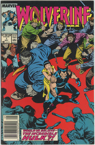 Wolverine #7 (1988) - 8.0 VF *Mr. Fixit Comes to Town* Newsstand