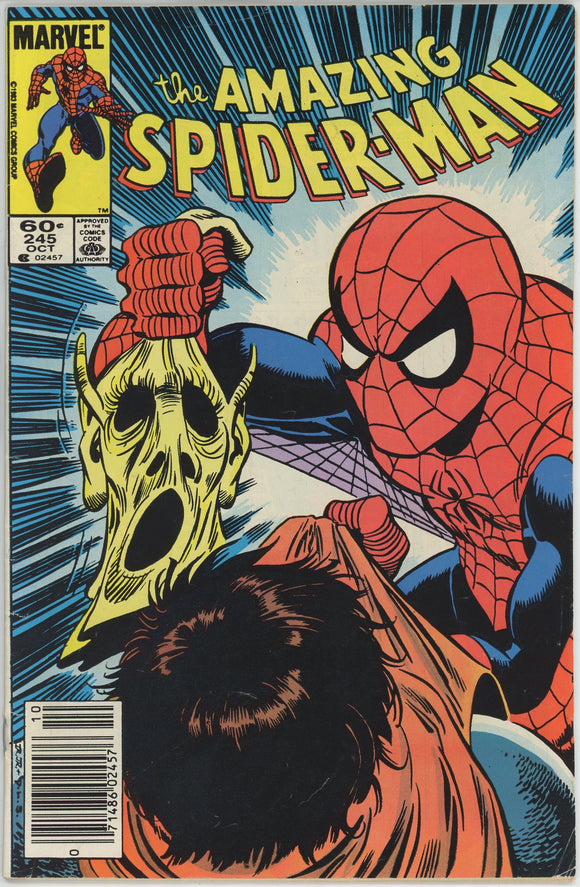 Amazing Spider Man #245 (1963) - 5.5 FN- *Great Hobgoblin Cover* Newsstand