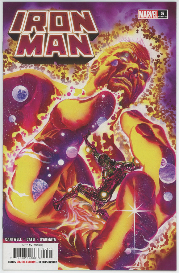 Iron Man #5 (2020) - 9.4 NM *Alex Ross Cover*