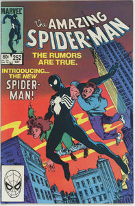 Amazing Spider Man #252 (1963) - 8.5 VF+ *1st Appearance Black Costume*