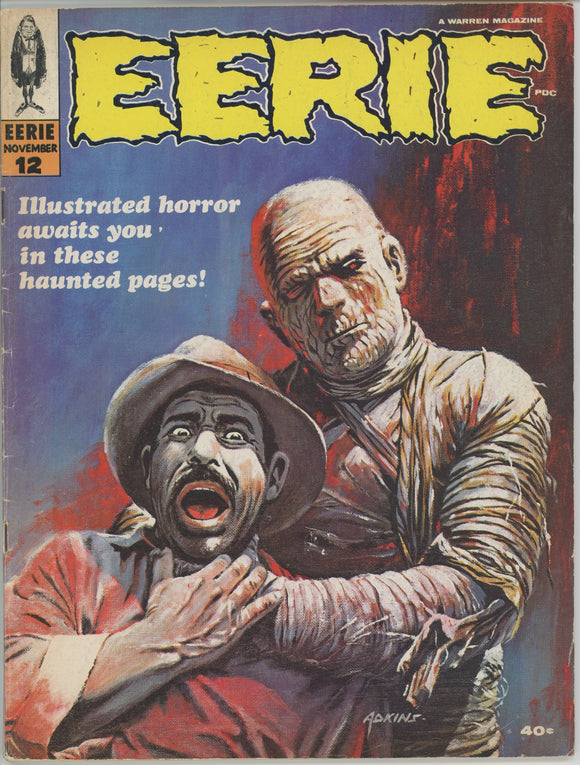 Eerie #12 (1966 Warren Magazine) - 4.5 VG+ *The Masque of the Red Death*