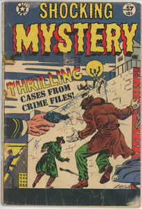 Shocking Mystery Cases #57 (1952) - 1.0 FR *LB Cole Pre Code Crime*