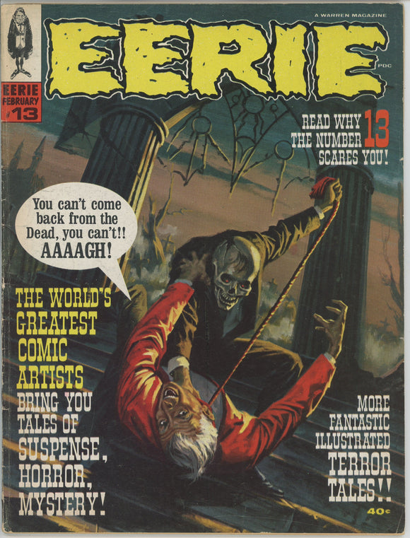 Eerie #13 (1966 Warren Magazine) - 3.5 VG- *Ogre's Castle*