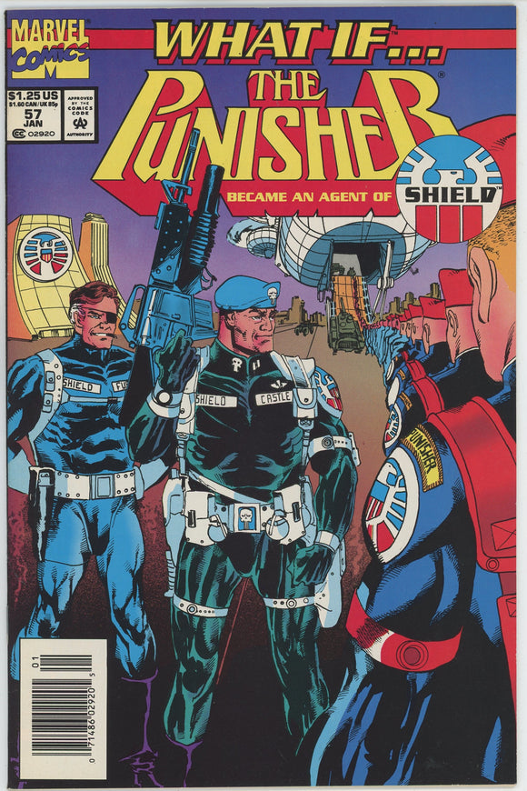 What If #57 (1989) - 9.0 VF/NM *What If Punisher Became and Agent SHIELD*