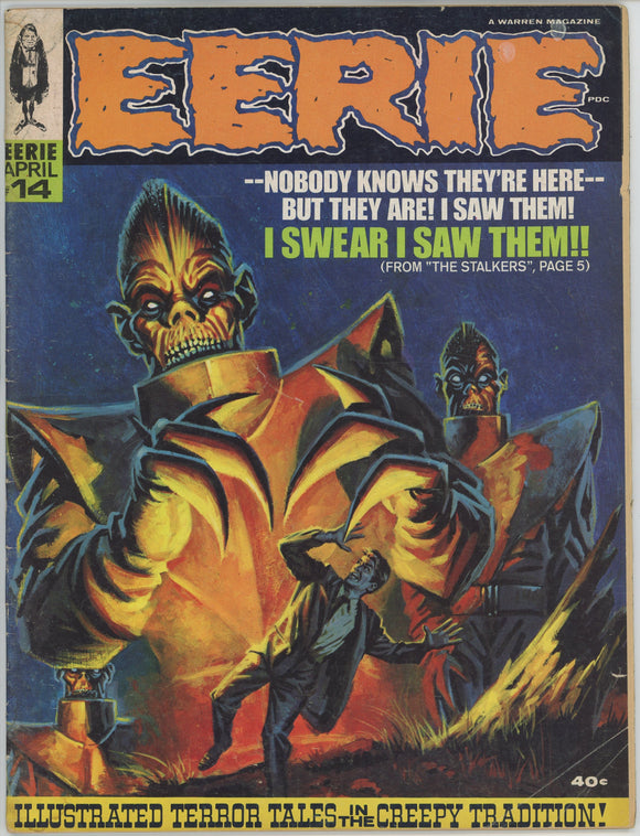 Eerie #14 (1966 Warren Magazine) - 3.5 VG- *Ogre's Castle*