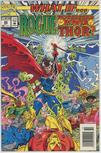 What If #66 (1989) - 9.2 NM- *What If Rogue Possessed the Power of Thor*