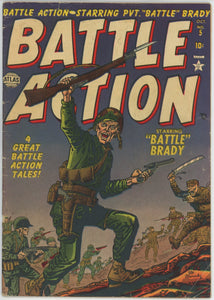 Battle Action #5 (1952) - 4.0 VG *Atlas War* Joe Maneely Cover