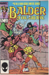 Balder the Brave #3 (1985) - 8.0 VF *Balder the Warrior*