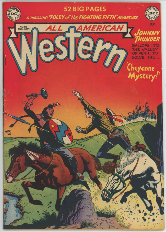 All American Western #115 (1948 DC) - 6.5 FN+ *Alex Toth Cover*