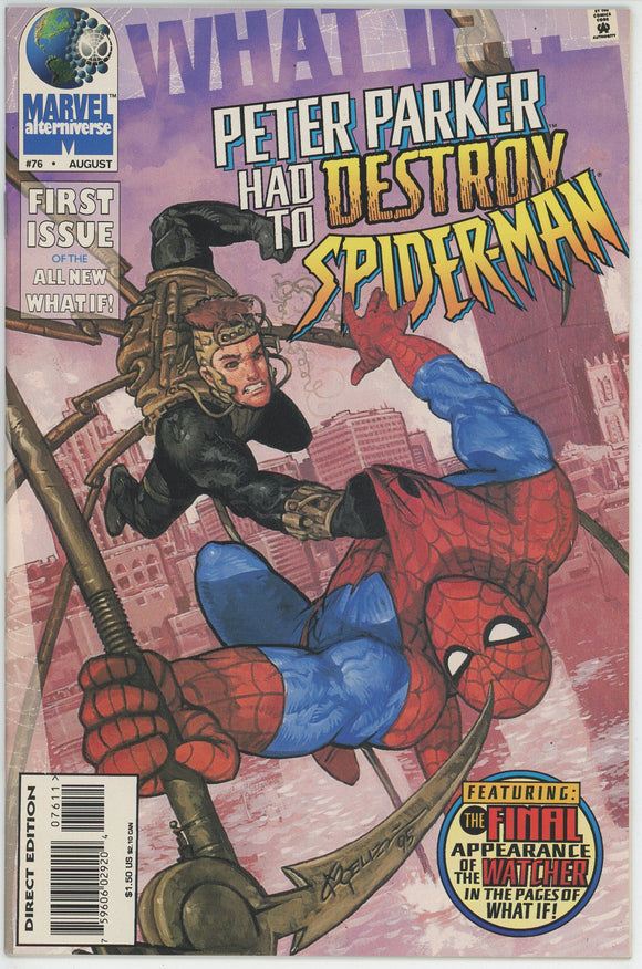 What If #76 (1989) - 9.4 NM *What if Peter Parker had to Invent Spider-Man*