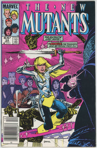 New Mutants #34 (1983) - 5.5 FN- *With a Little Bit of Luck*