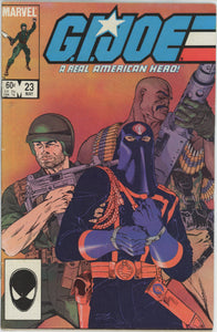 G.I. Joe #23 (1982) - 4.0 VG *Cobra Commander Captured at Last*