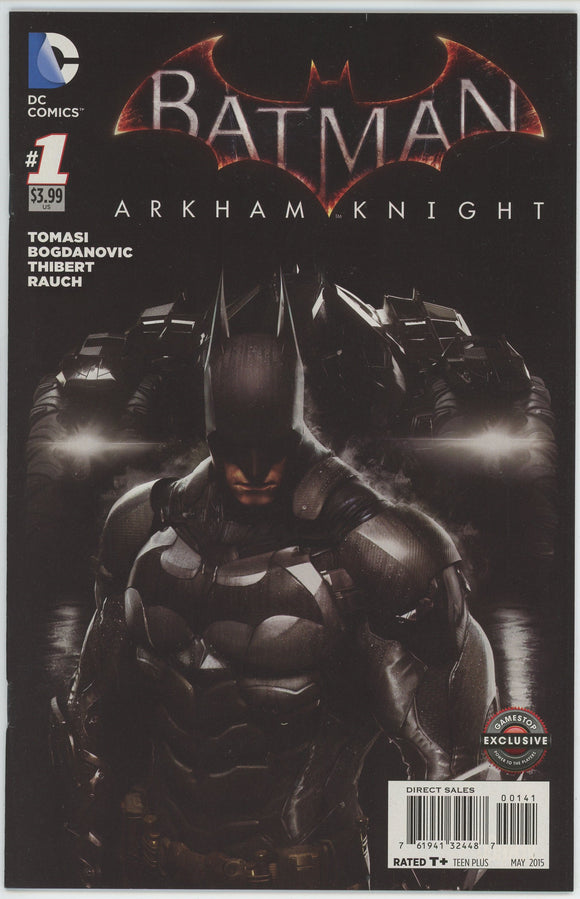 Batman Arkham Knight #1 (2015) - 9.2 NM- *Gamestop Variant*