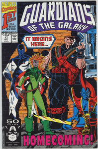 Guardians of the Galaxy #17 (1990) - 9.2 NM- *Homecoming*