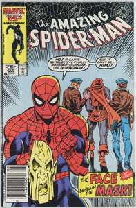 Amazing Spider Man #276 (1963) - 8.5 VF+ *Hobgoblin Unmasked* Newsstand