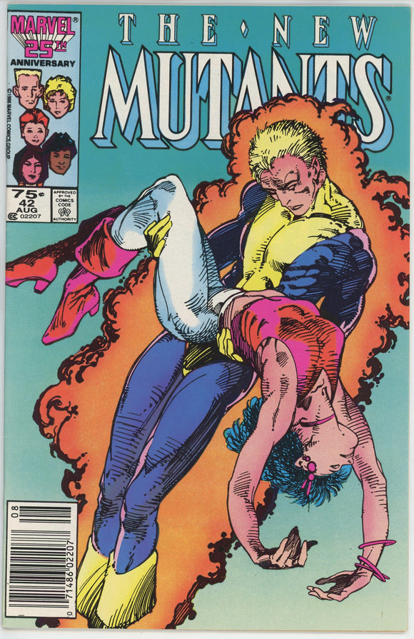 New Mutants #42 (1983) - 5.5 FN- *New Song For Old* Newsstand