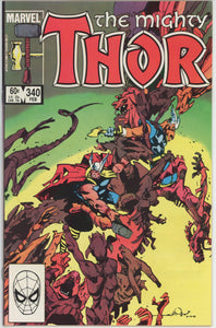 Thor #340 (1962) - 8.5 VF+ *Though Hel Should Bar the Way*