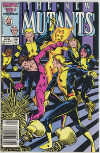 New Mutants #43 (1983) - 6.0 FN *Getting Even* Newsstand