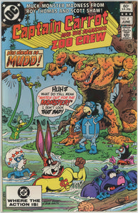 Captain Carrot #4 (1982) - 9.2 NM- *His Name is...Mudd*