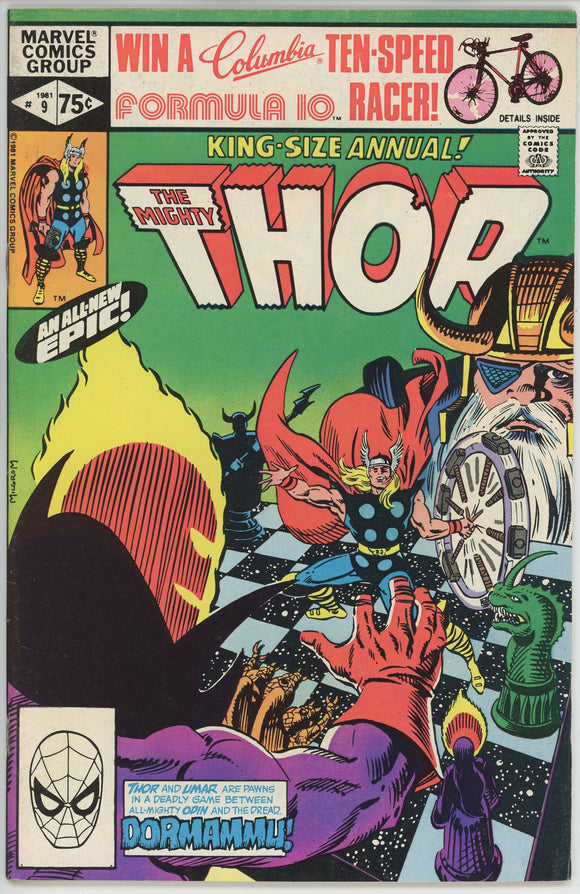 Thor Annual #9 (1962) - 6.5 FN+ *The Great Game*