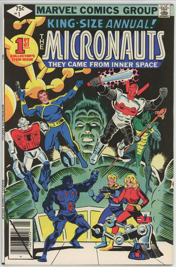 Micronauts Annual #1 (1979) - 9.0 VF/NM *Time Stream*