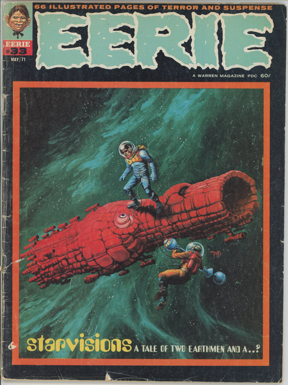 Eerie #33 (1966 Warren Magazine) - 2.5 GD+ *A Trip in Time*