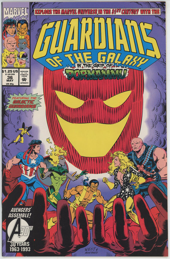 Guardians of the Galaxy #36 (1990) - 9.2 NM- *Taste the Deathless Life*