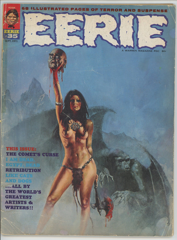 Eerie #35 (1966 Warren Magazine) - 2.0 GD *Enrich Torres Cover*