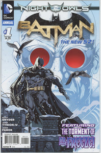 Batman Annual #1 (2011) - 9.4 NM *Night of the Owls* New 52