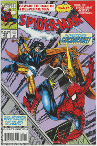 Spider-Man #49 (1990) - 9.2 NM- *1st Appearance Coldheart*