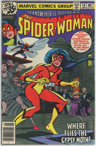 Spider Woman #10 (1978) - 5.0 VG/FN *1st Appearance Gypsy Moth*