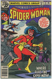 Spider Woman #10 (1978) - 5.0 VG/FN *1st Appearance Gypsy Moth*