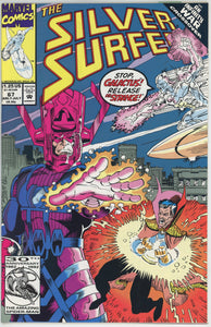 Silver Surfer #67 (1987) - 9.2 NM- *Infinity War/Galactus*